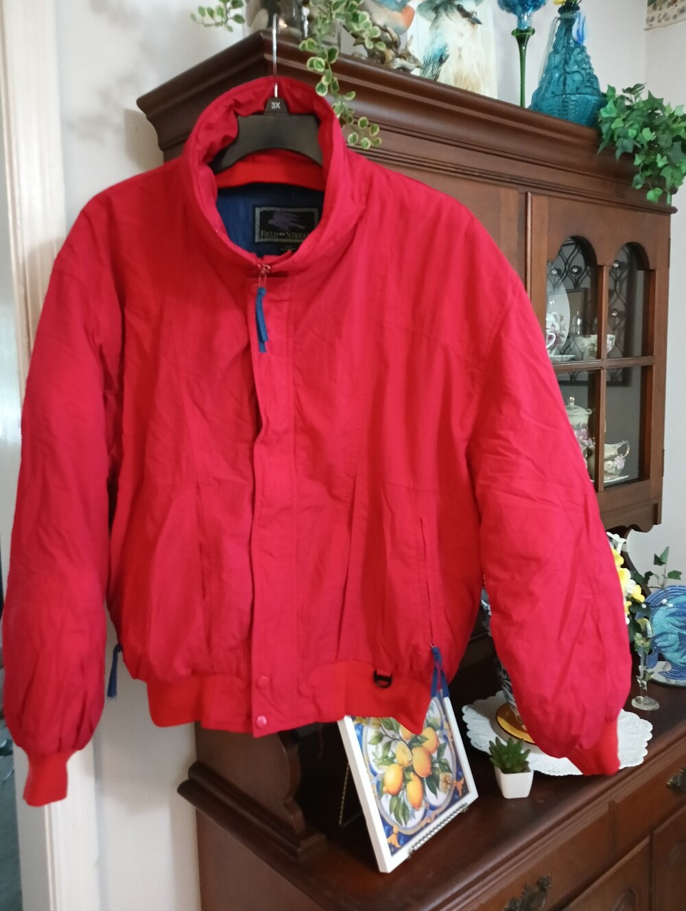 Red Field & Stream Gordan & Ferguson All Weather Puffer Jacket (XL)